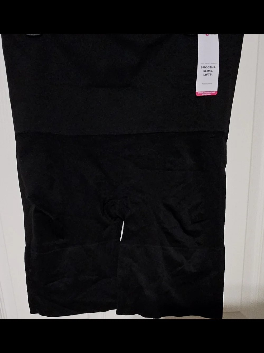 NWT Ashley Stewart Black High Waist Seamless Shaping Long Leg Shaper Shorts - 4X